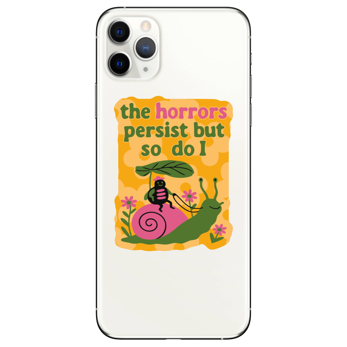Sarcastic Bug Motivational Funny Horror High Quality Vinyl