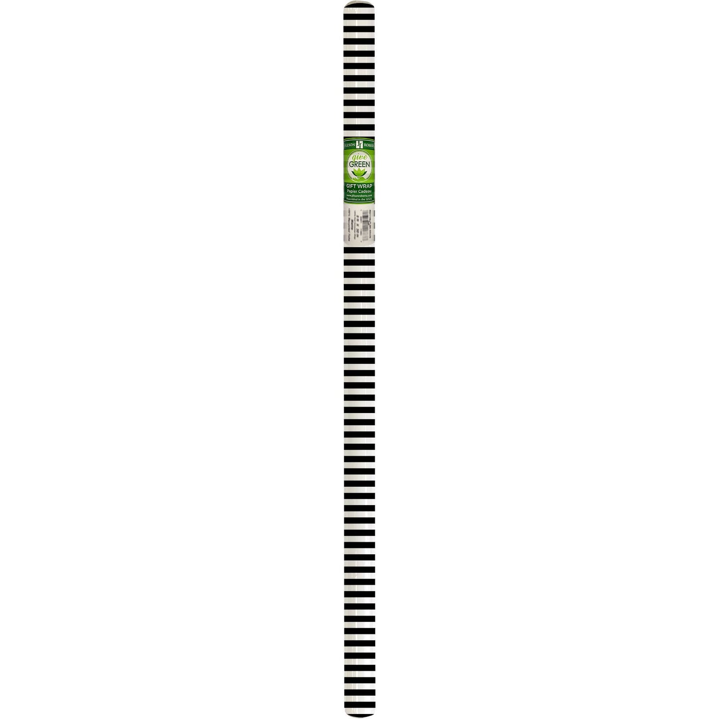 Black White Stripe - Gift Wrap Rolls