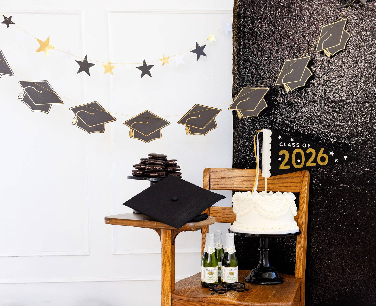 Multi Star Grad Hat Banner Set