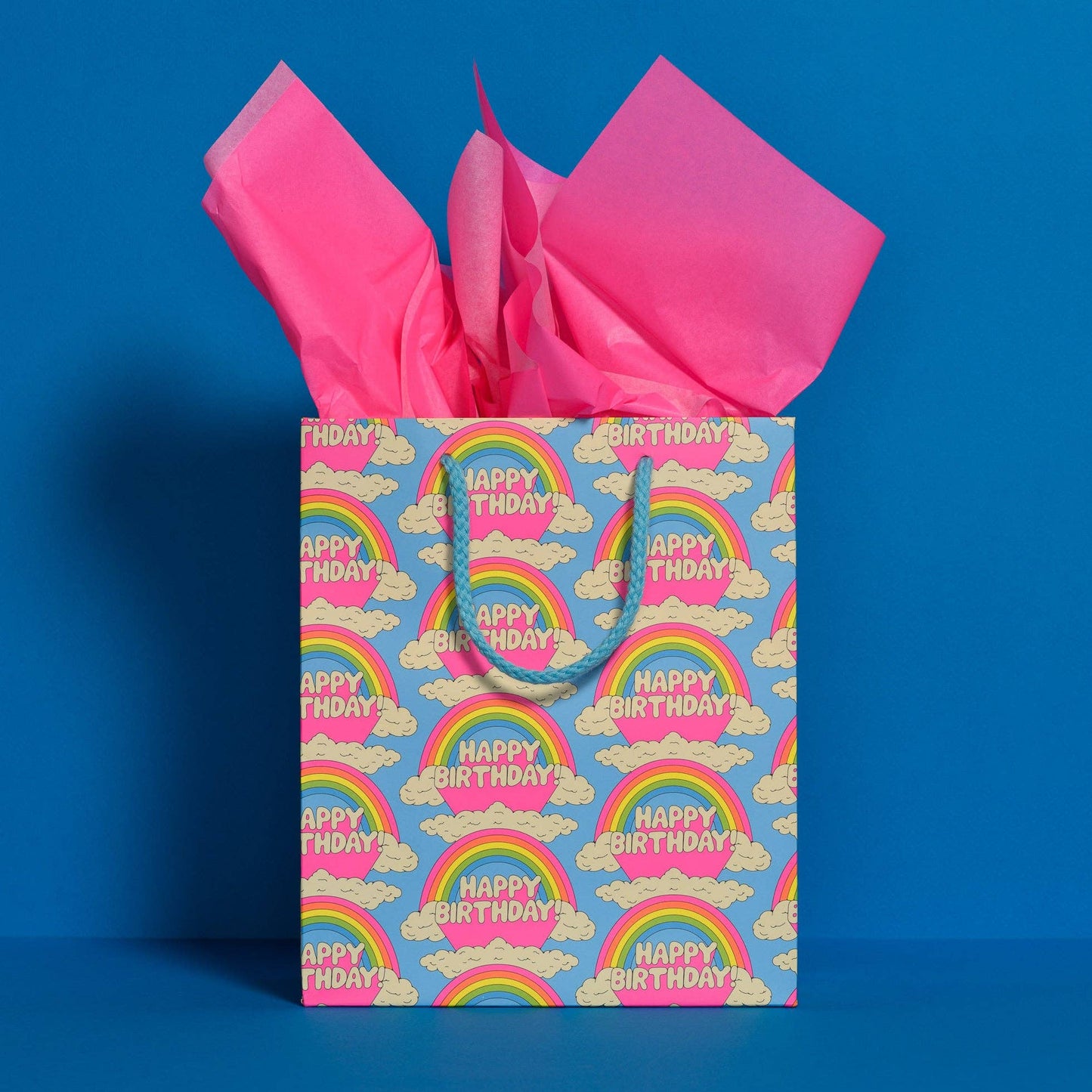 Neon Pink tissue paper - 8 Sheets