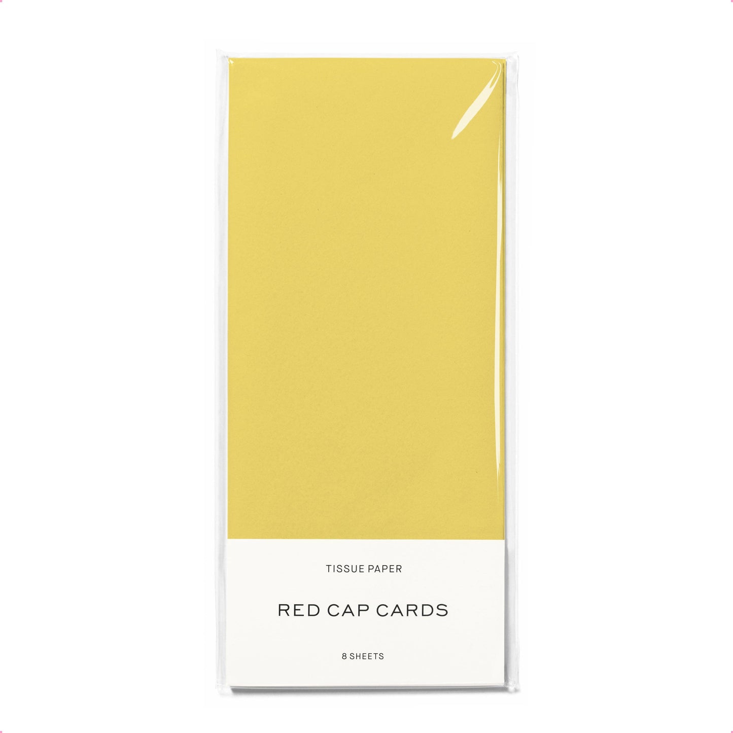 Butter Yellow tissue paper - 8 Sheets