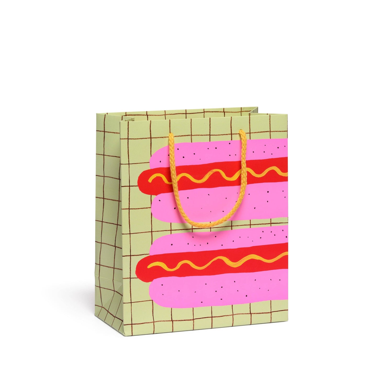 Neon Hot Dog gift bag - Medium