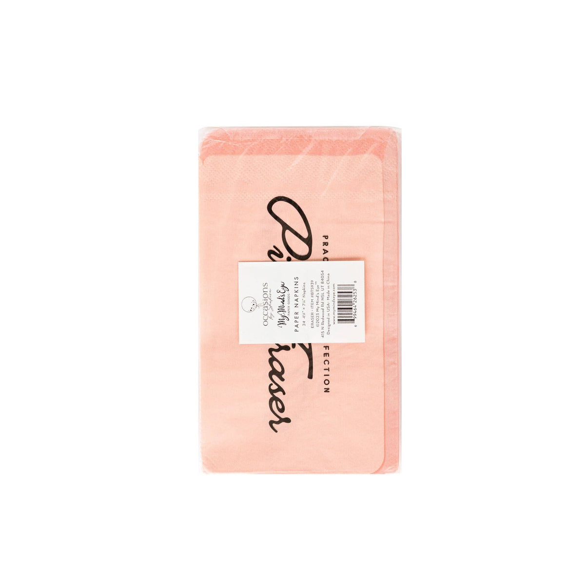 Occasions By Shakira - Back To School Eraser Dinner Napkin