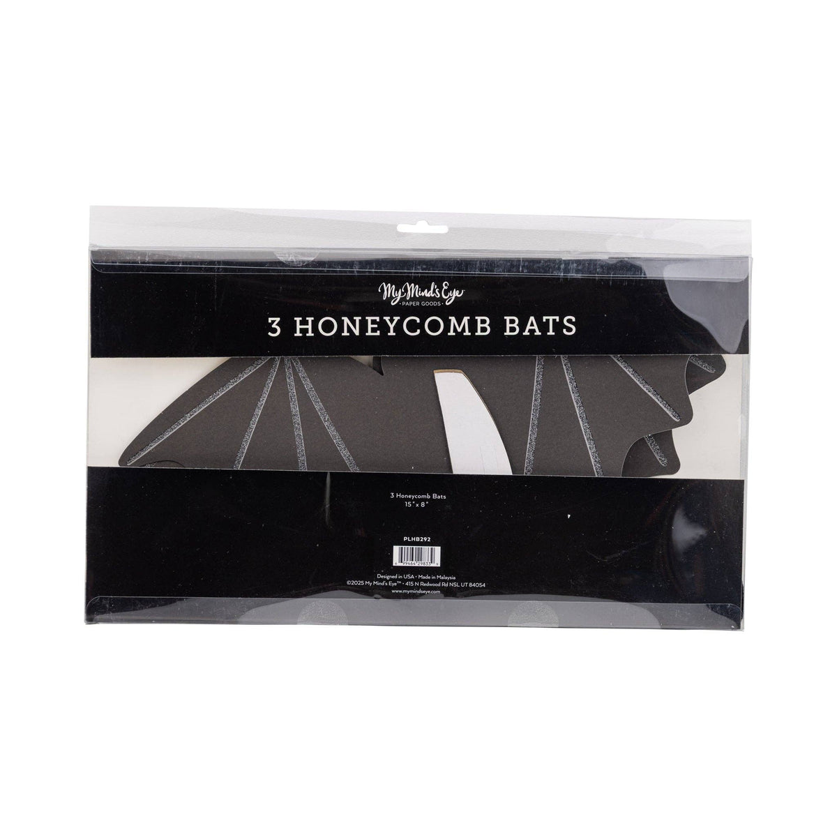 Bats Honeycomb Banner