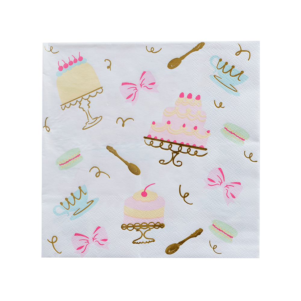 Let Them Eat Cake Large Napkins - 16 Pk