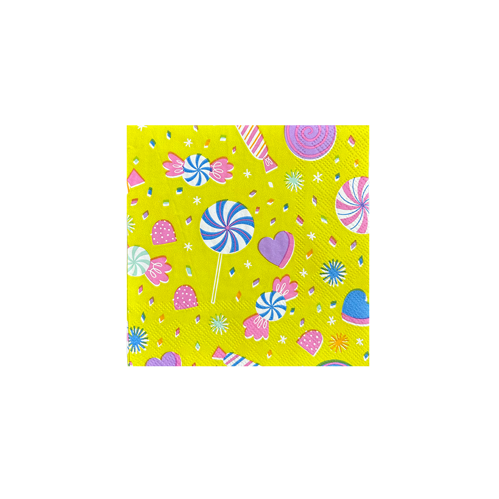 It's A Birthday Candy Napkins