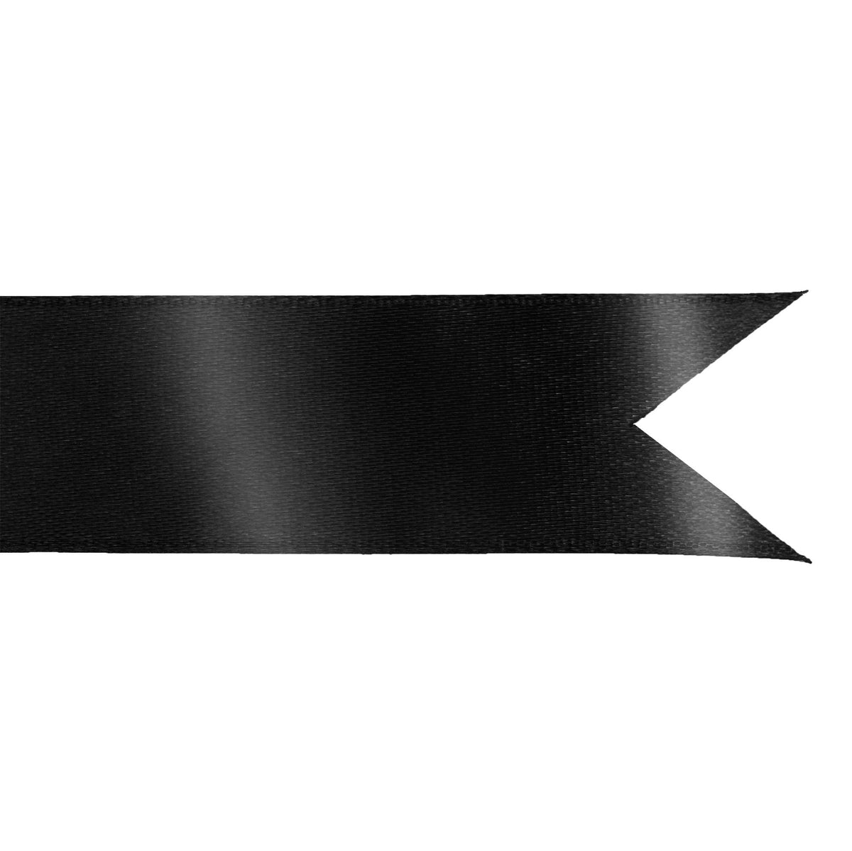 Black - Satin Ribbon – 7/8"