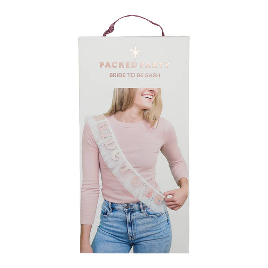 Bride to Be Sash