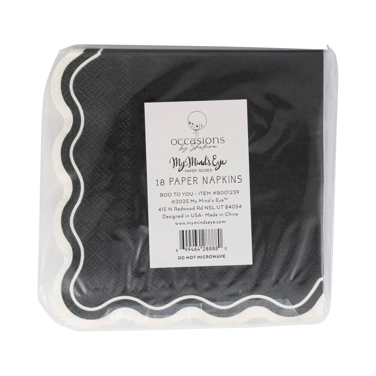 Occasions Boo Ghost Cocktail Napkin