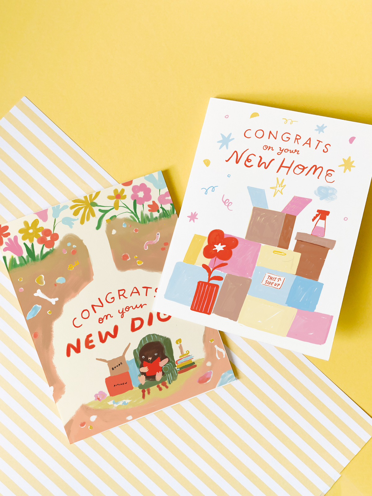 New Digs – Funny Animal Housewarming Card