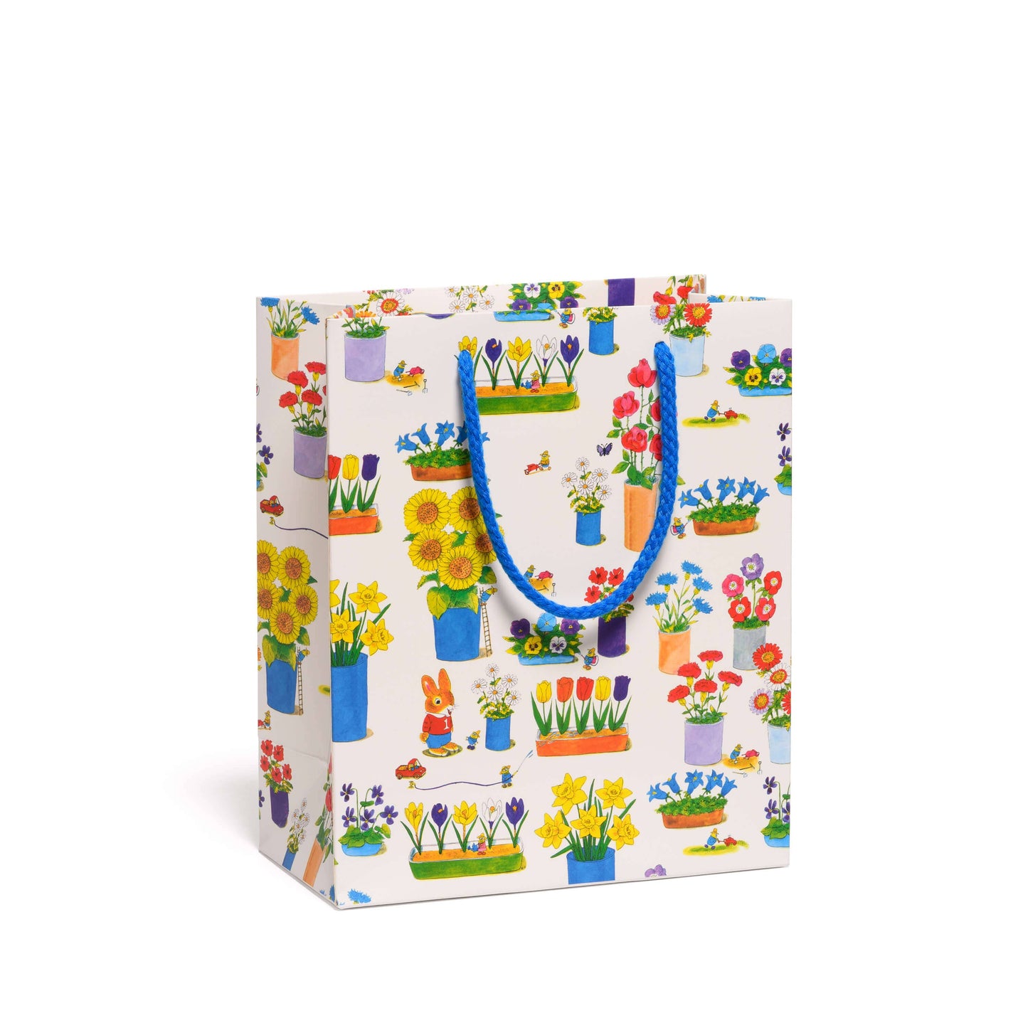 Richard Scarry Busytown Flowers medium gift bag - Medium