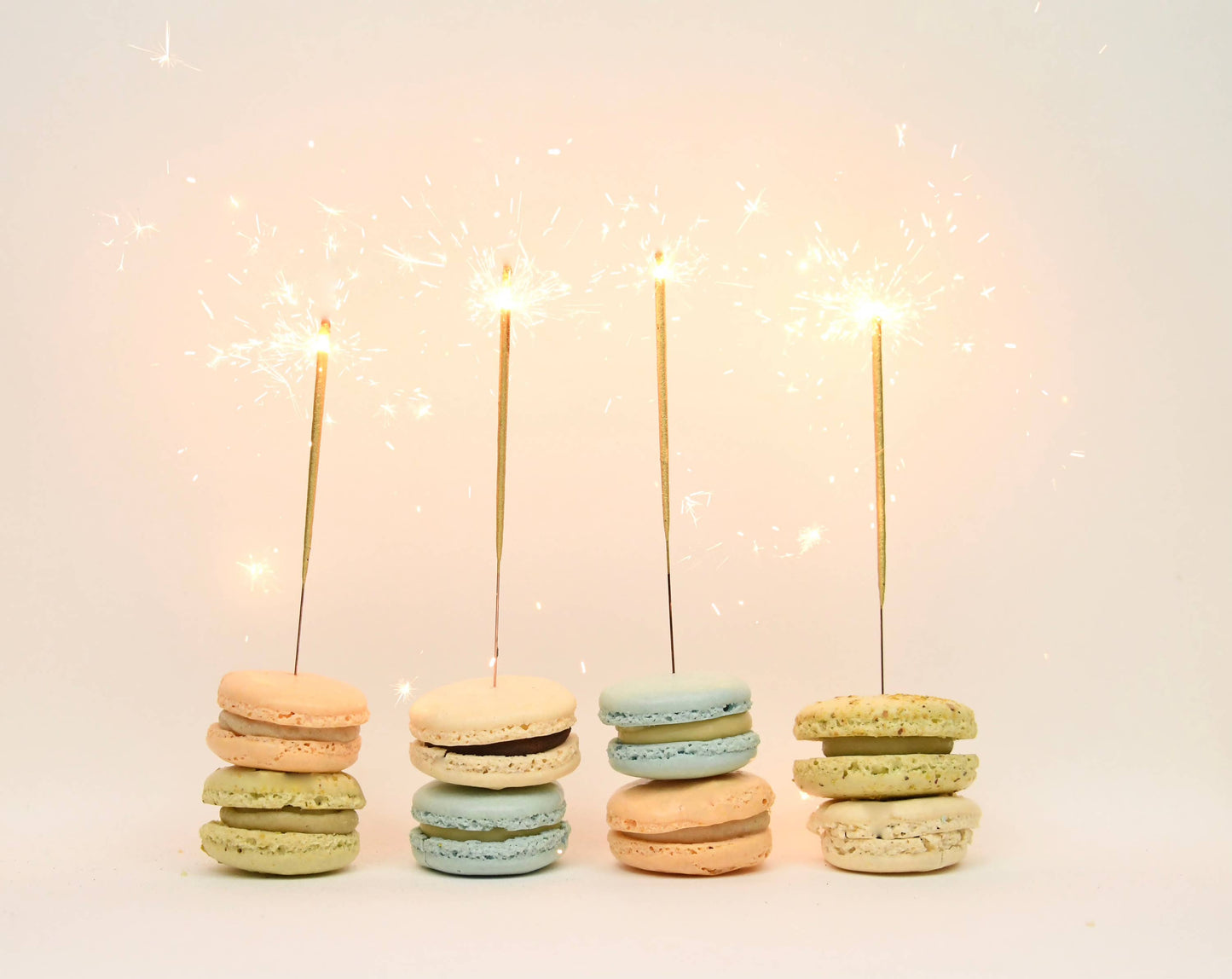 6.75" Wish Sparkler Candle - Gold