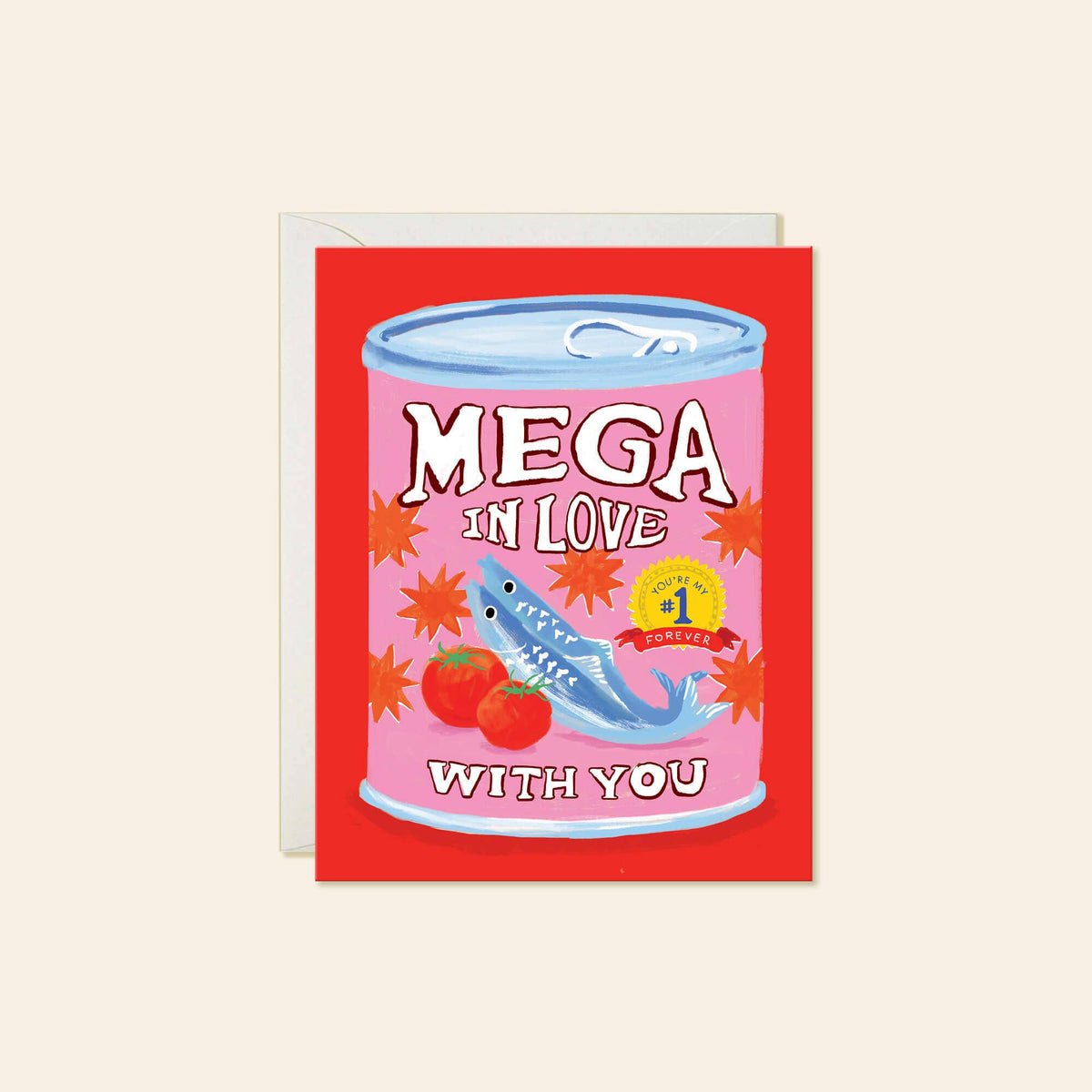 Mega Love Can – Funny Fish Sardines Love Card