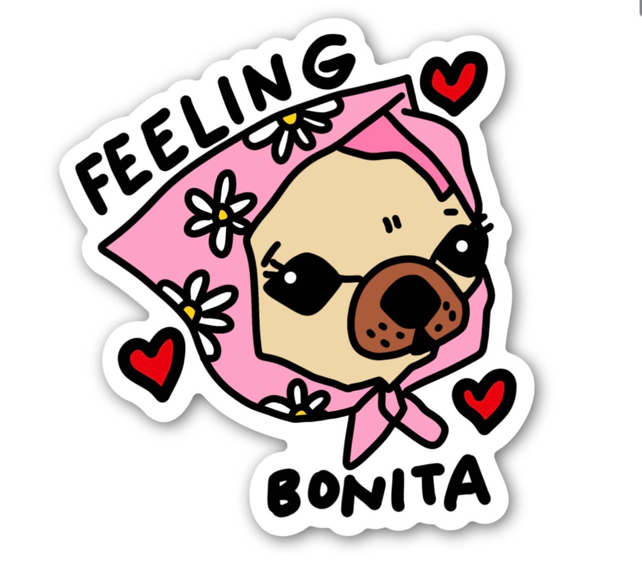 Feeling Bonita Sticker