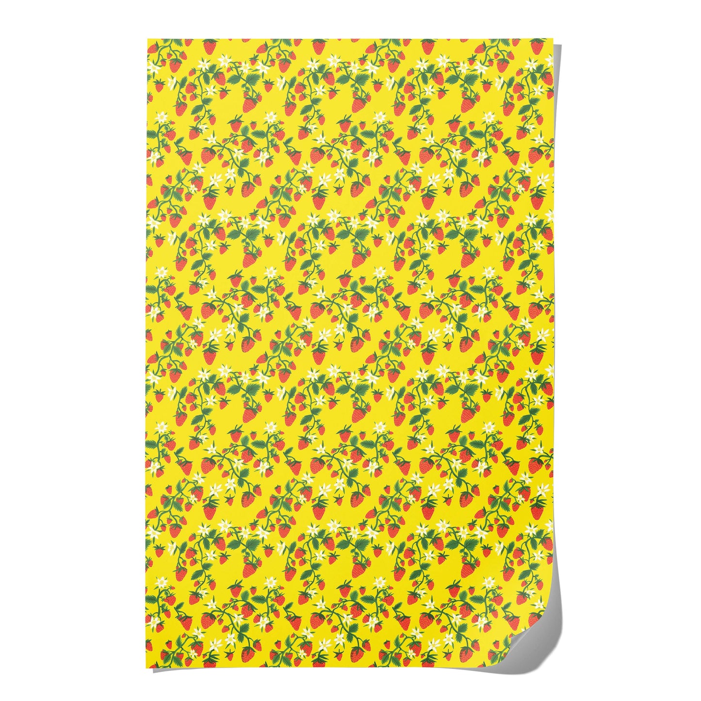 Strawberry Patch wrapping paper