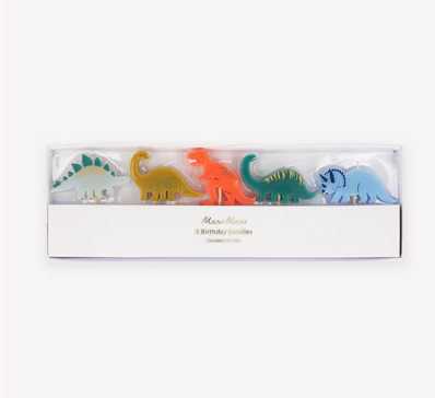 Dinosaur Candles