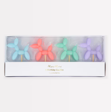 Balloon Dog Candles