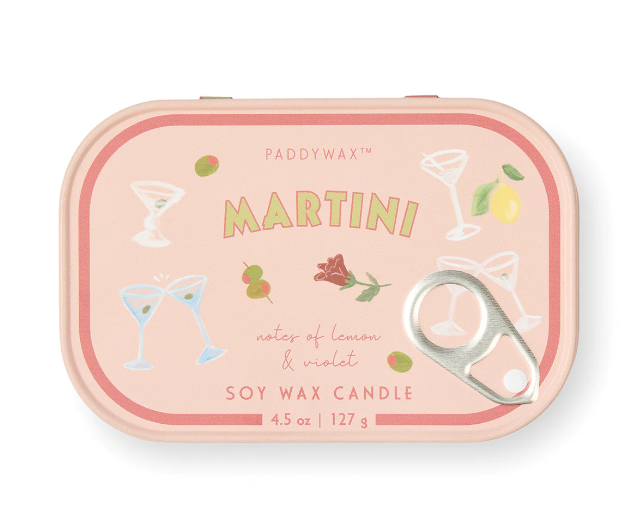 Martini Tin Candle