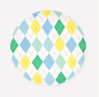 Argyle Side Plates