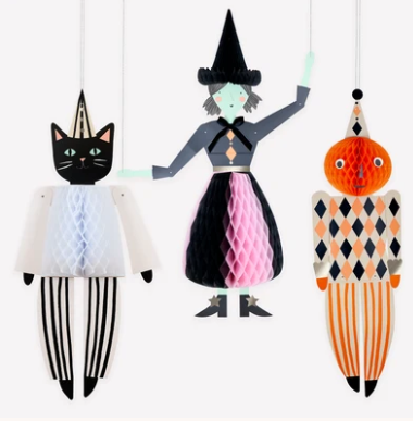 Halloween Hanging Paper Decorations