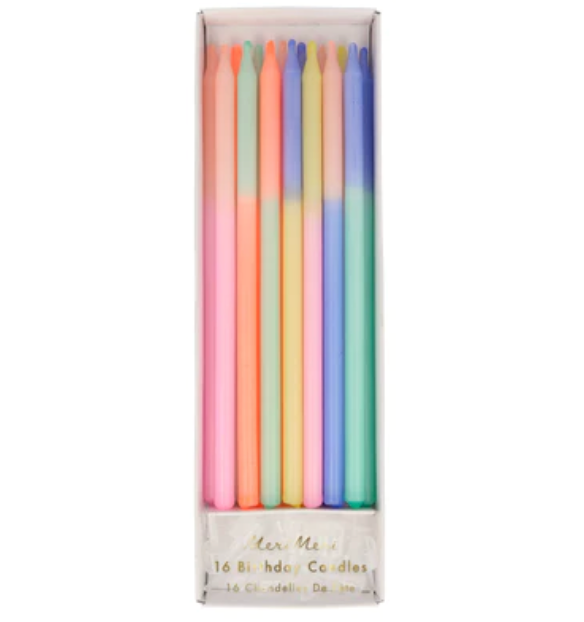 Multi Color Block Candles