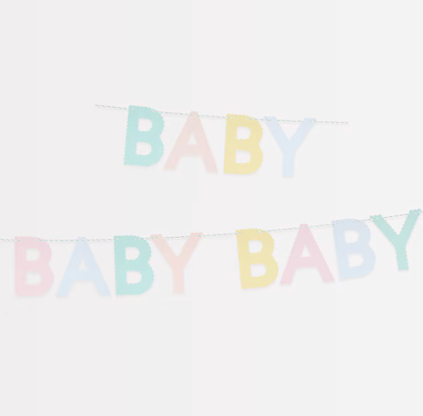 Scallop Edge Baby Garland