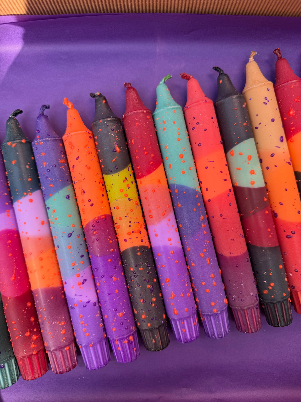 Taper candles- Spooky Halloween Mix