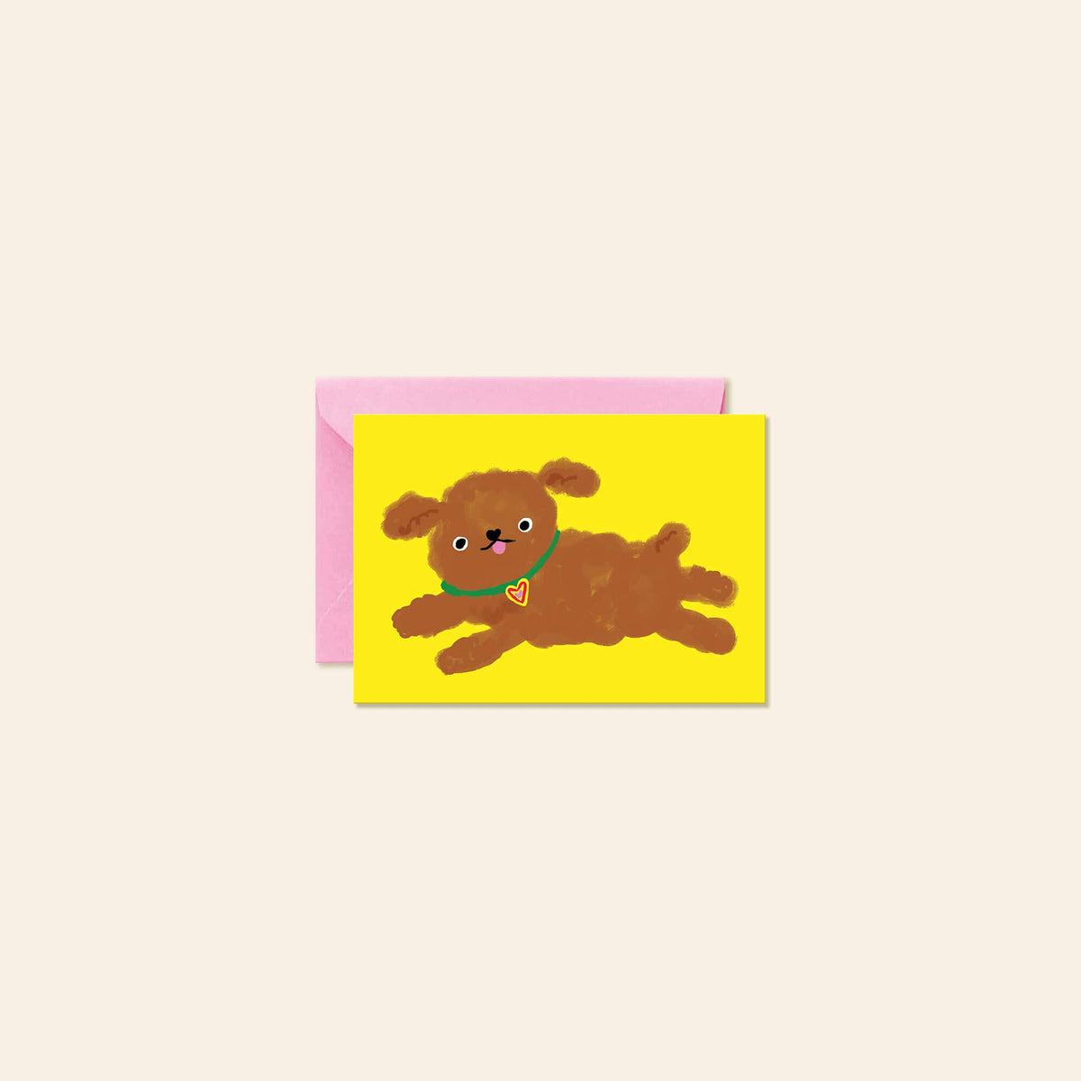 Toy Poodle – Cute Dog Mini Note Card