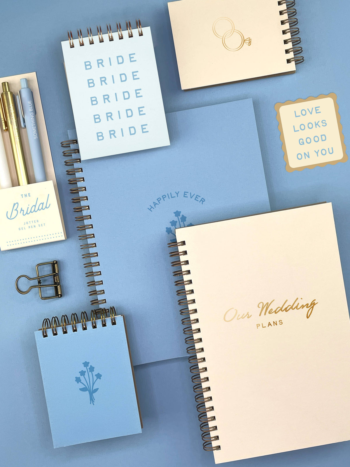 Wedding Rings Mini Jotter Notebook
