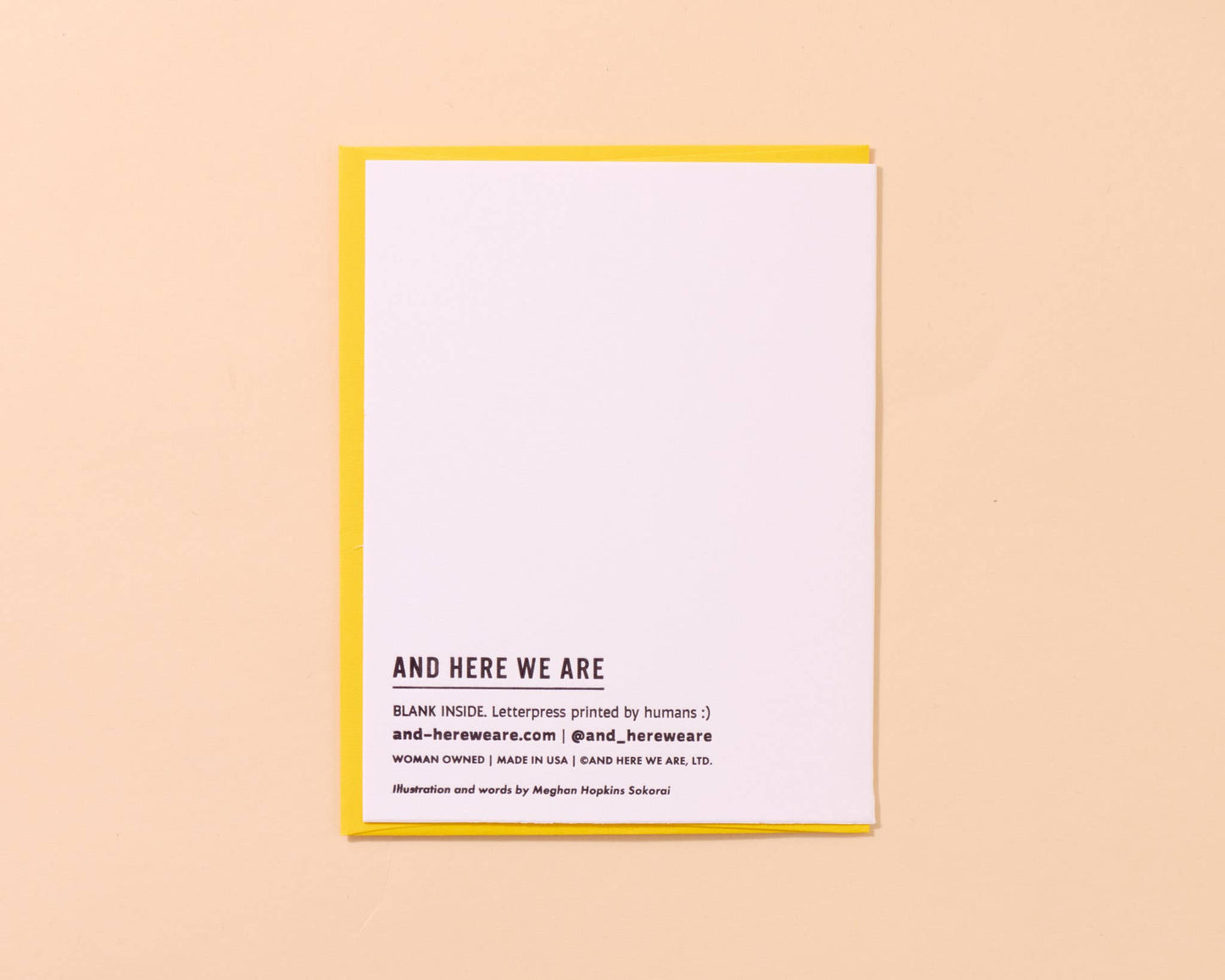 Letterpress Birthday Card—Late Early Bday (Funny, Relatable)