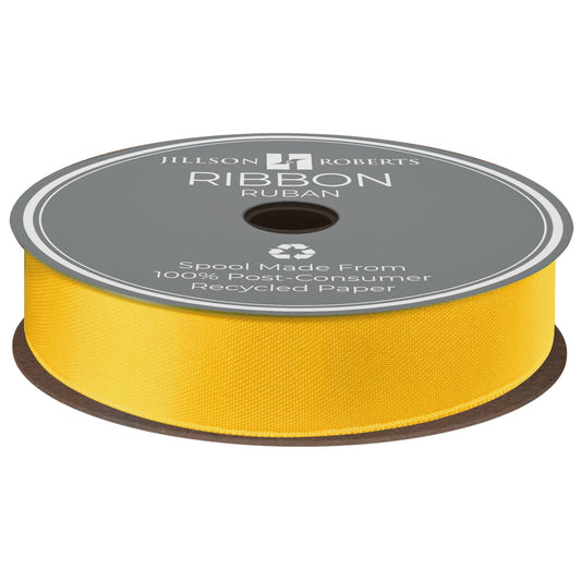 Yellow - Satin Ribbon – 7/8"
