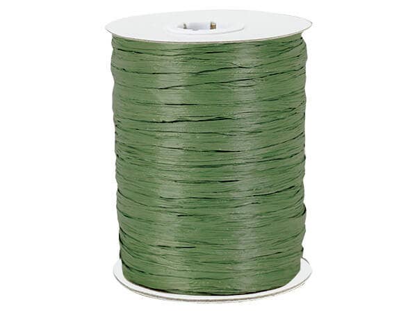 Paper Raffia Ribbon: Metallic Silver / 1 Pack / 100 yards