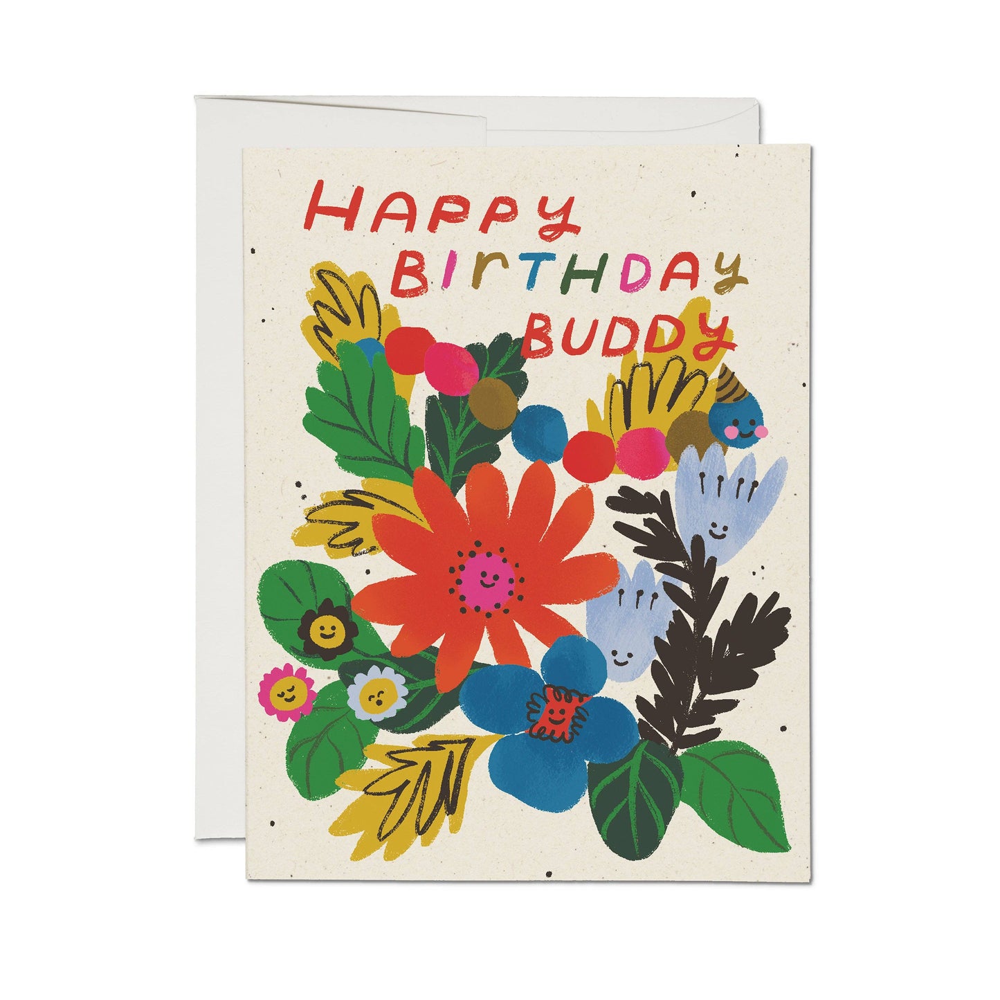 Birthday Buddies greeting card: Single