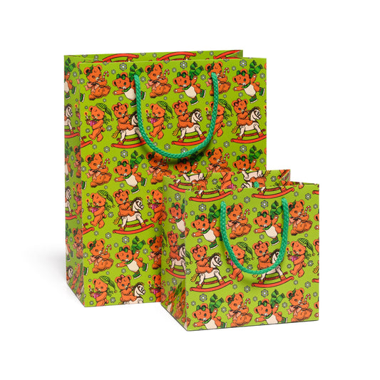 Beary Merry gift bags: Small