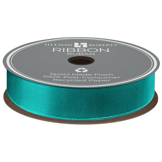 Turquoise - Satin Ribbon – 7/8"