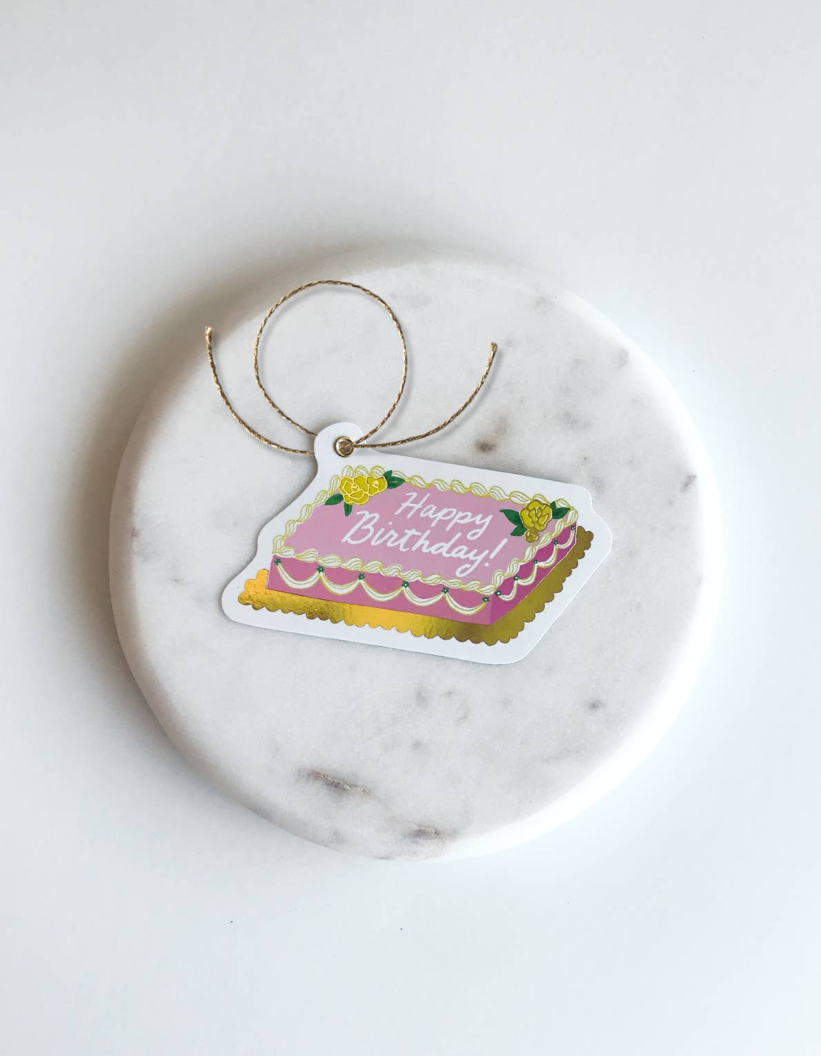 Sheet Cake Diecut Gift Tags