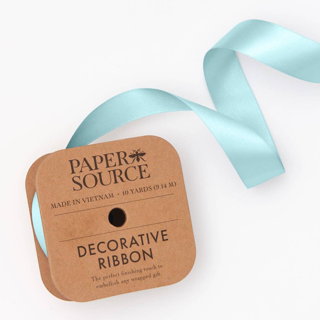 Satin Ribbon 1" Width - Light Blue