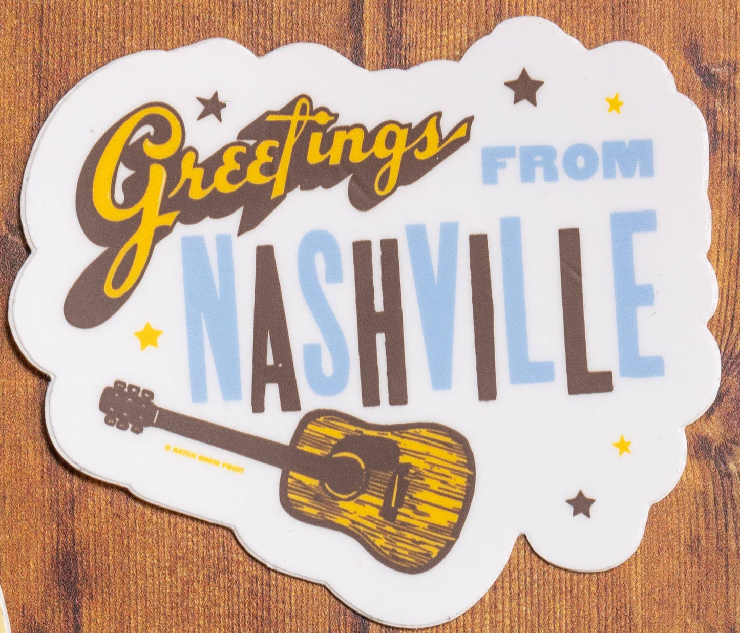 Greetings From Nashville Sticker