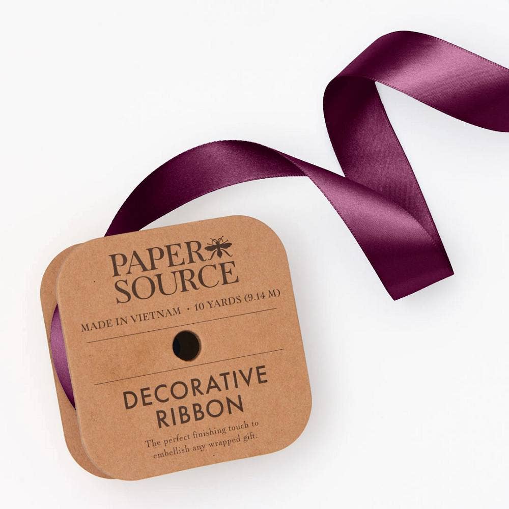 Satin Ribbon 1" Width: Wisteria