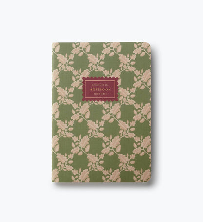 Assorted Set of 3 Paisley Notebooks