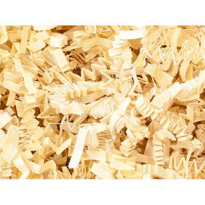 Crinkle Cut Paper Shred Small Packs: 1 Pack / 8 oz Bag / White & Iridescent