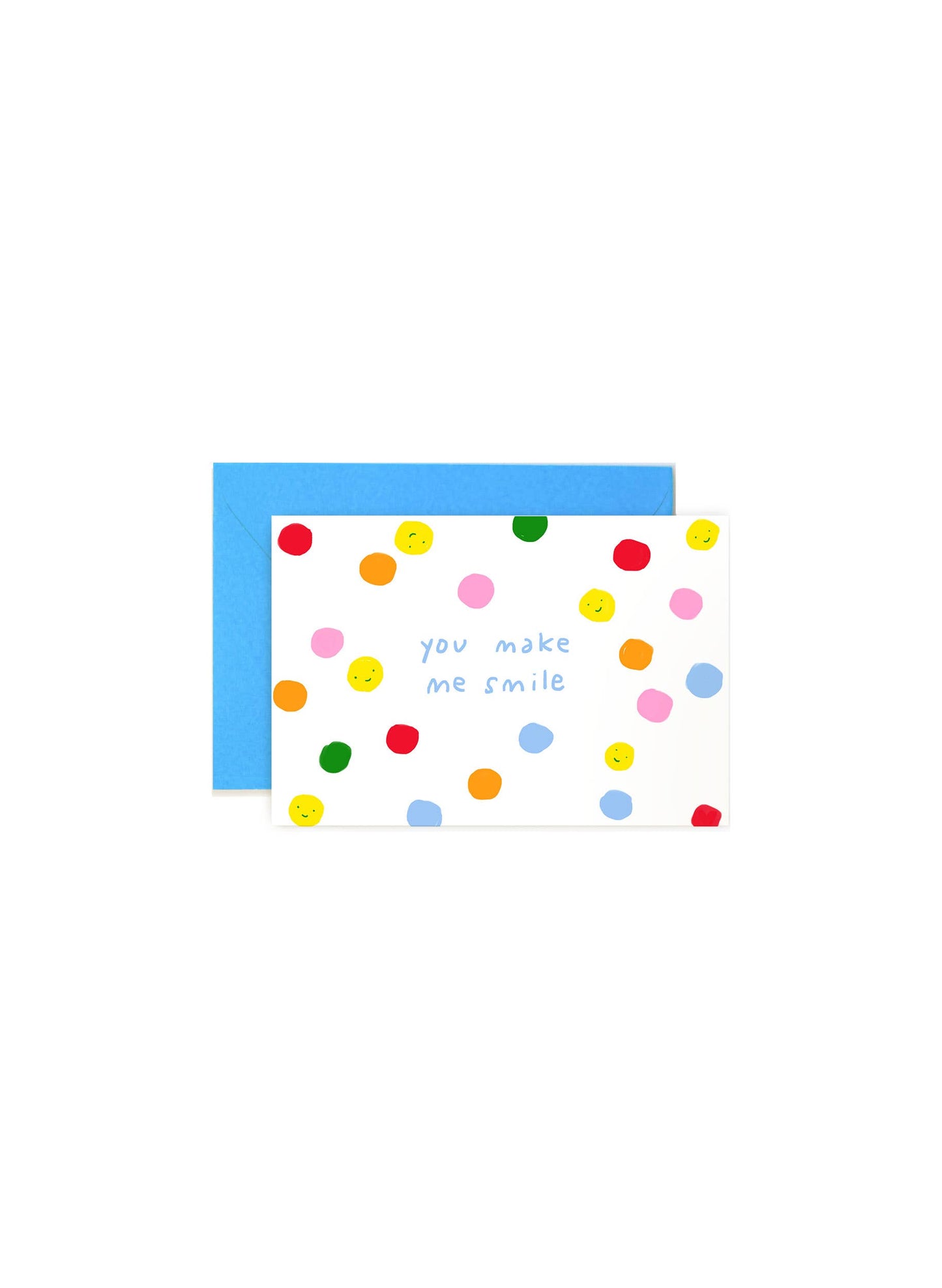 You Make Me Smile – Encouragement Mini Note Card