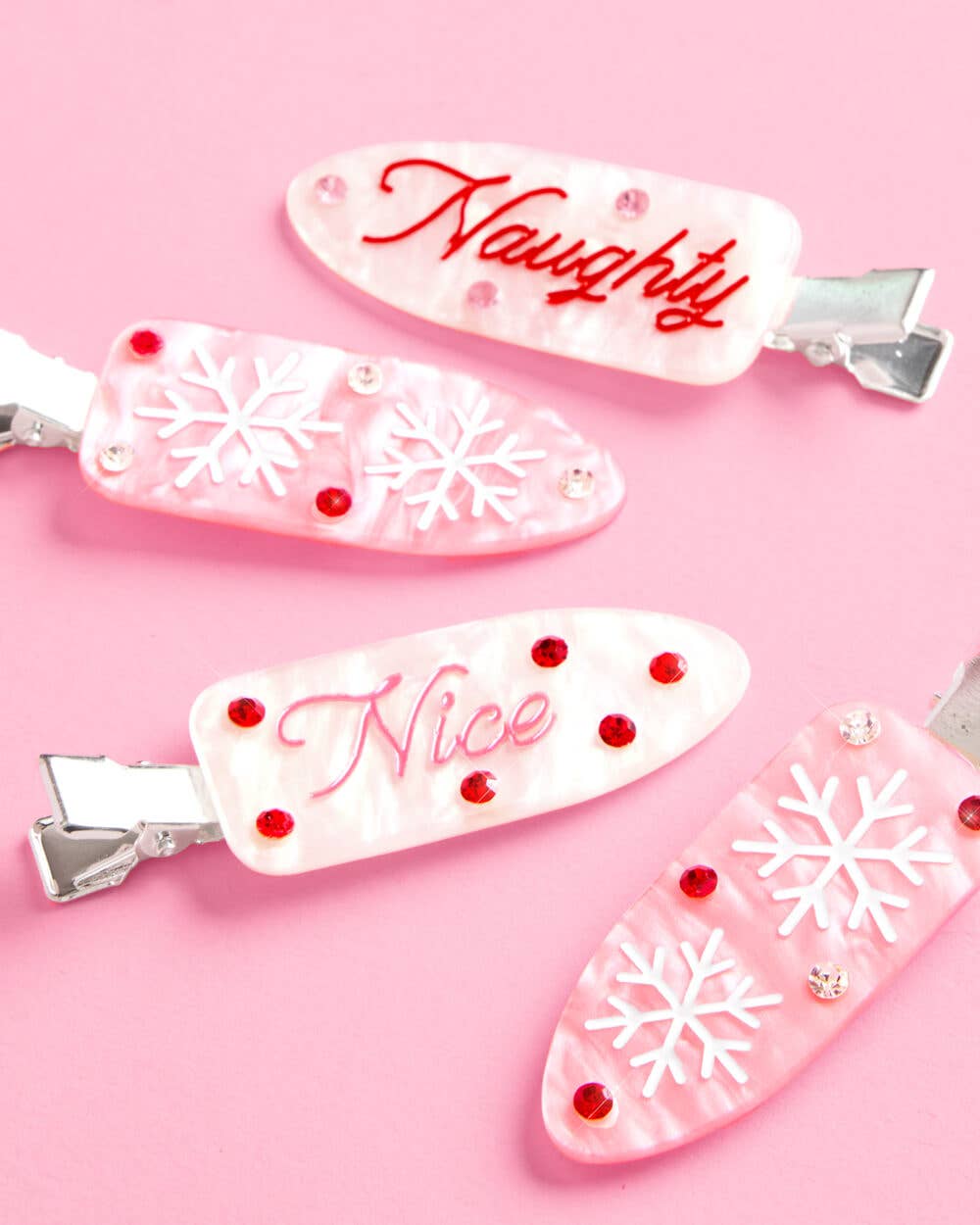 Christmas Hair Clips | holiday gifts, stocking stuffers