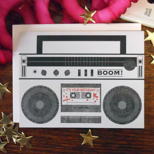 BOOM! it's your birthday