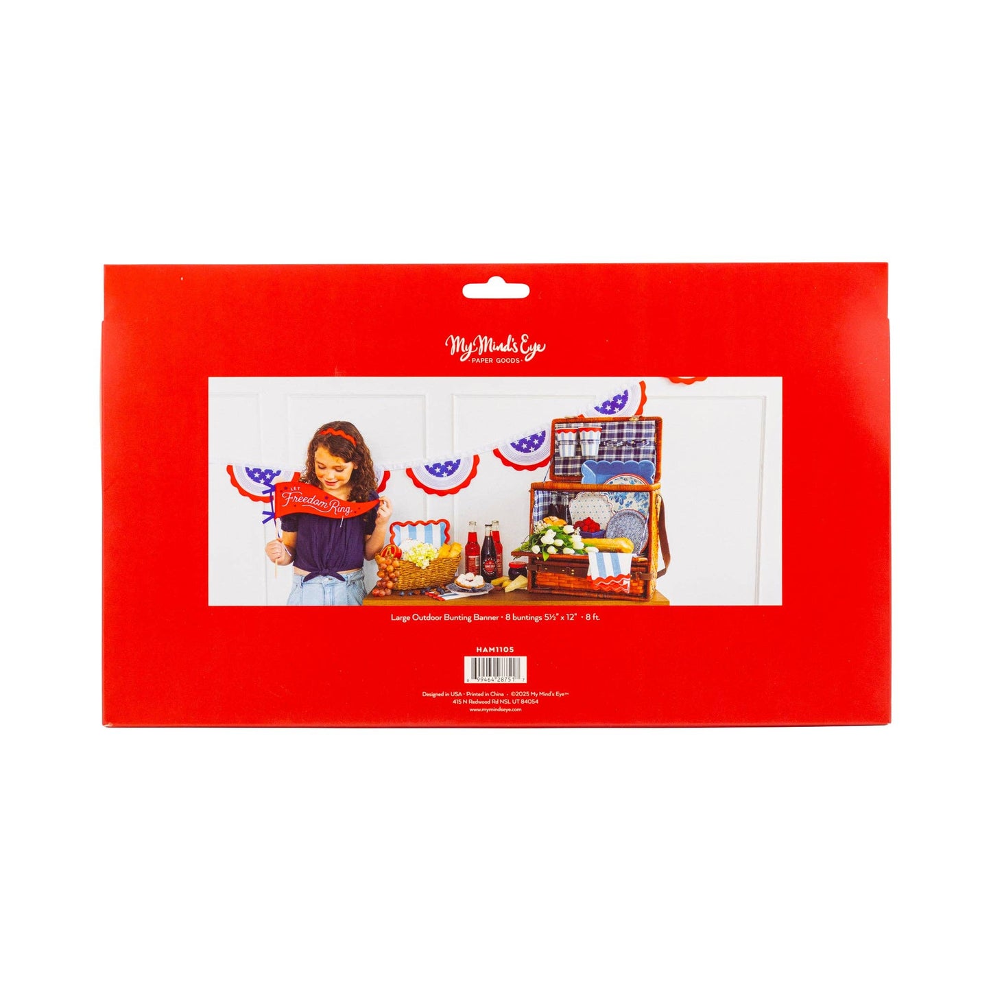 HAM1105 - Hamptons Bunting Outdoor Banner