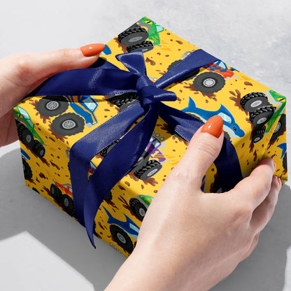 Monster Trucks - Gift Wrap Roll