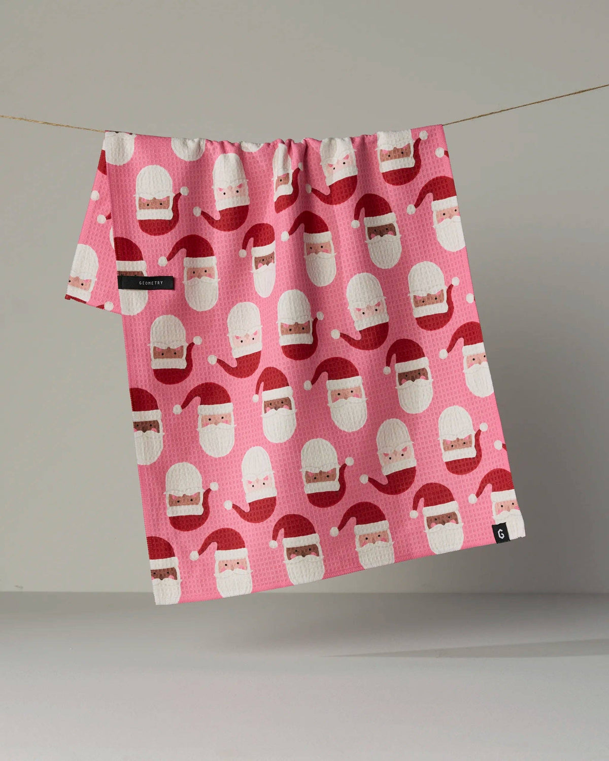 Jolly Santas Luxe Kitchen Towel - Holiday 2026