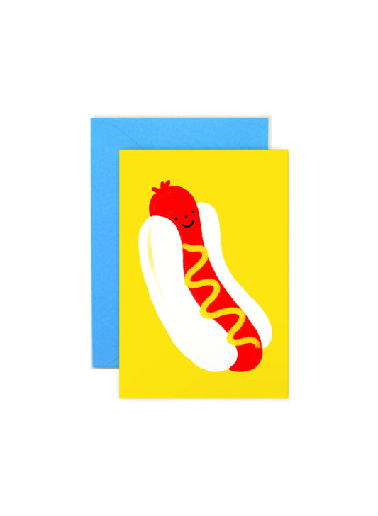 Hot Dog – Mini Note Card