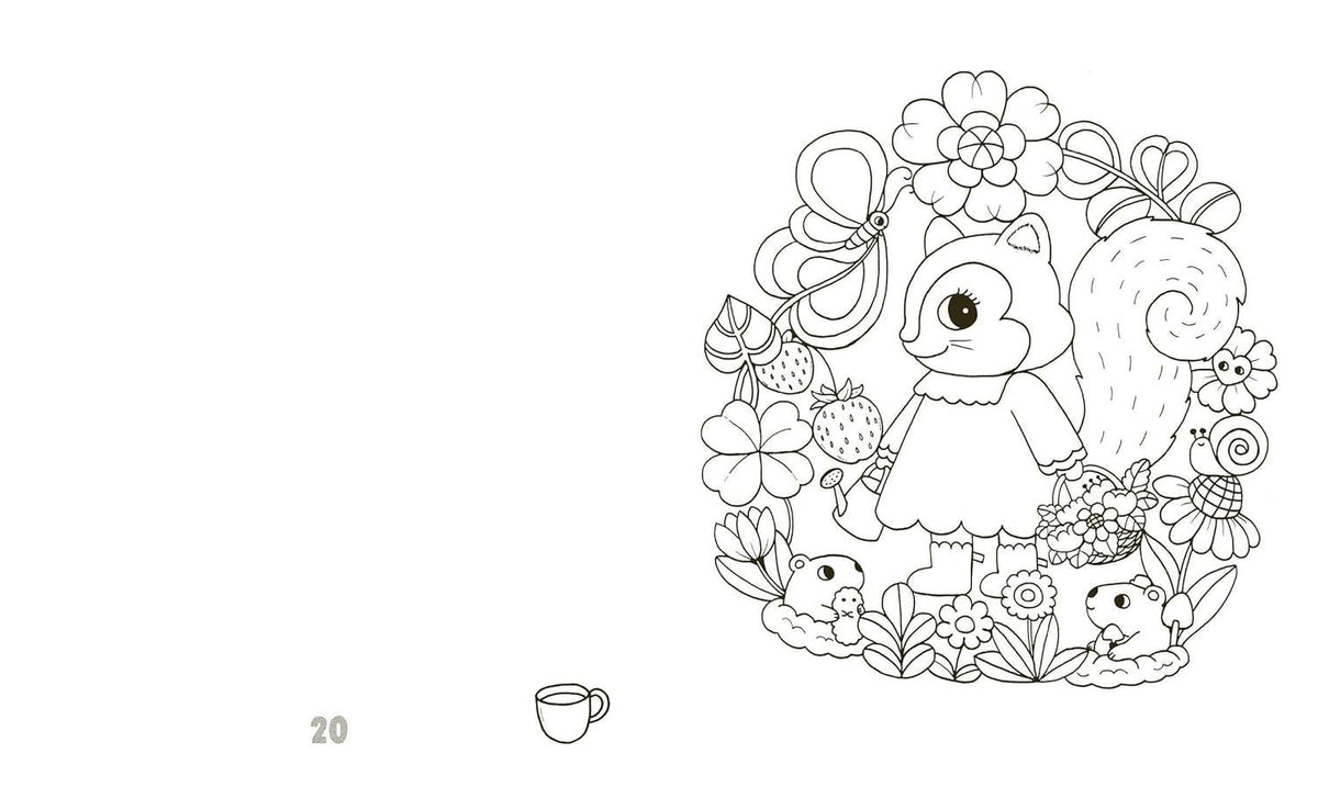Cozy Coloring: Self-Care
