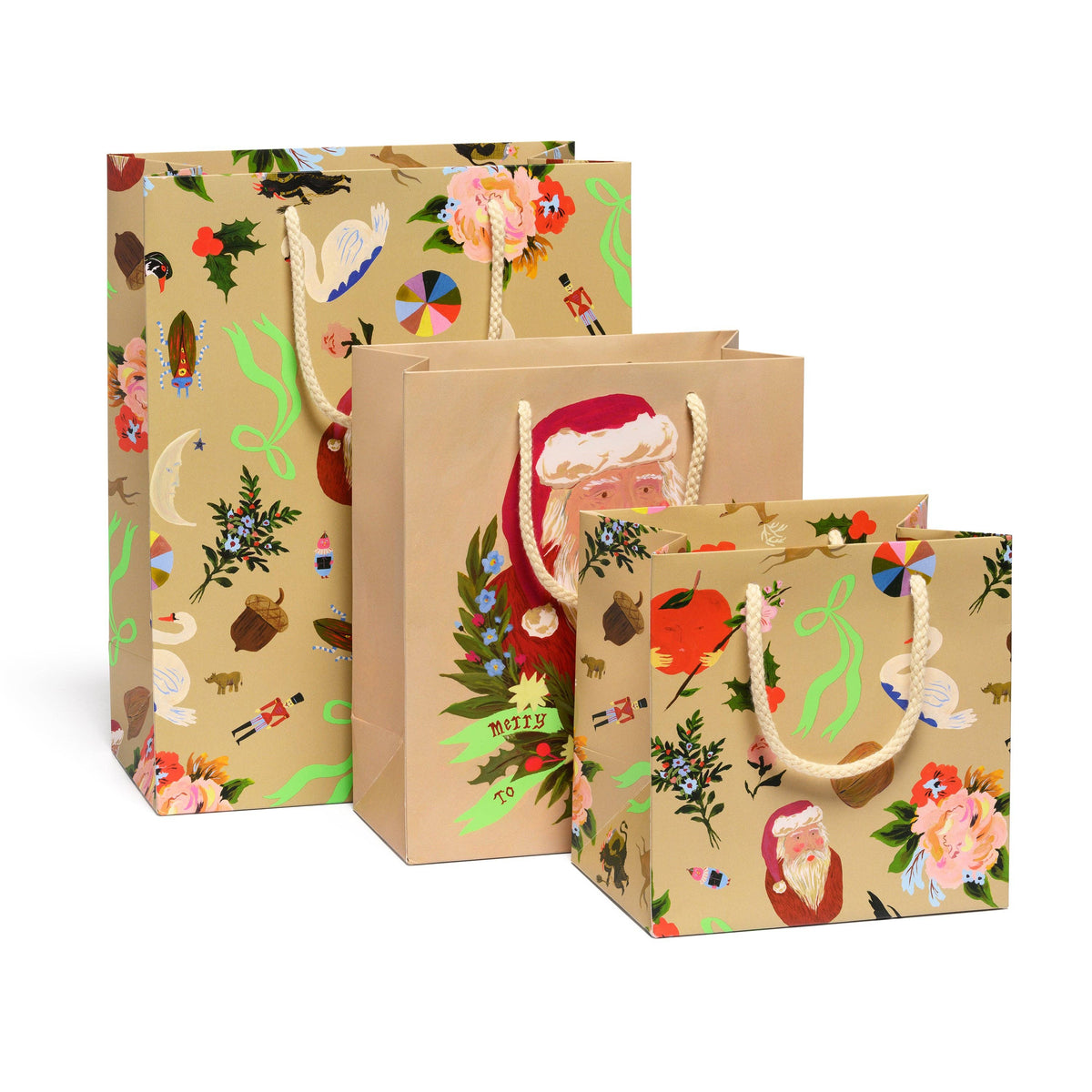 Merry Christmas to You gift bags: Small